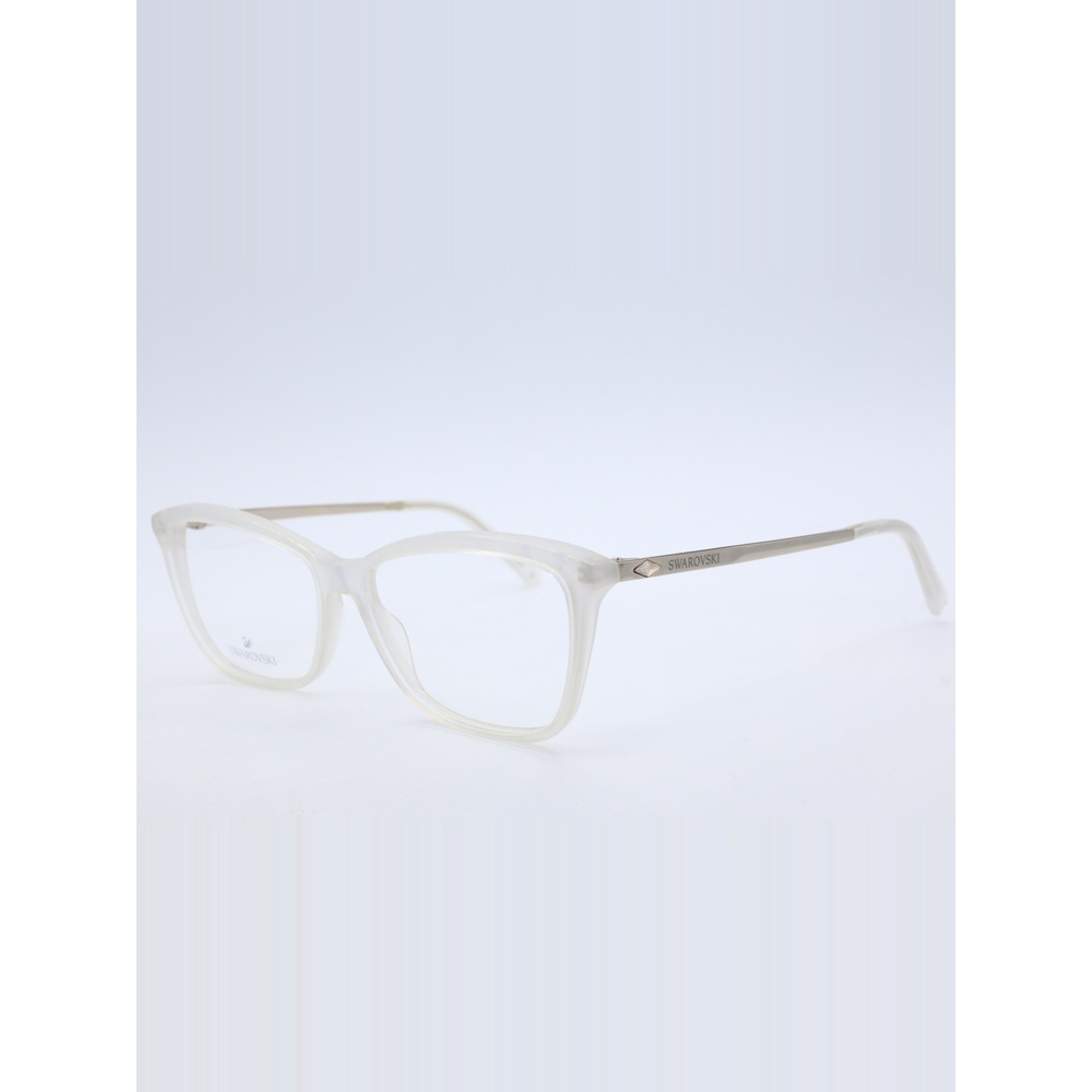 Swarovski SK5314 024 White Plastic Optical Eyeglasses Frame 54-14-140